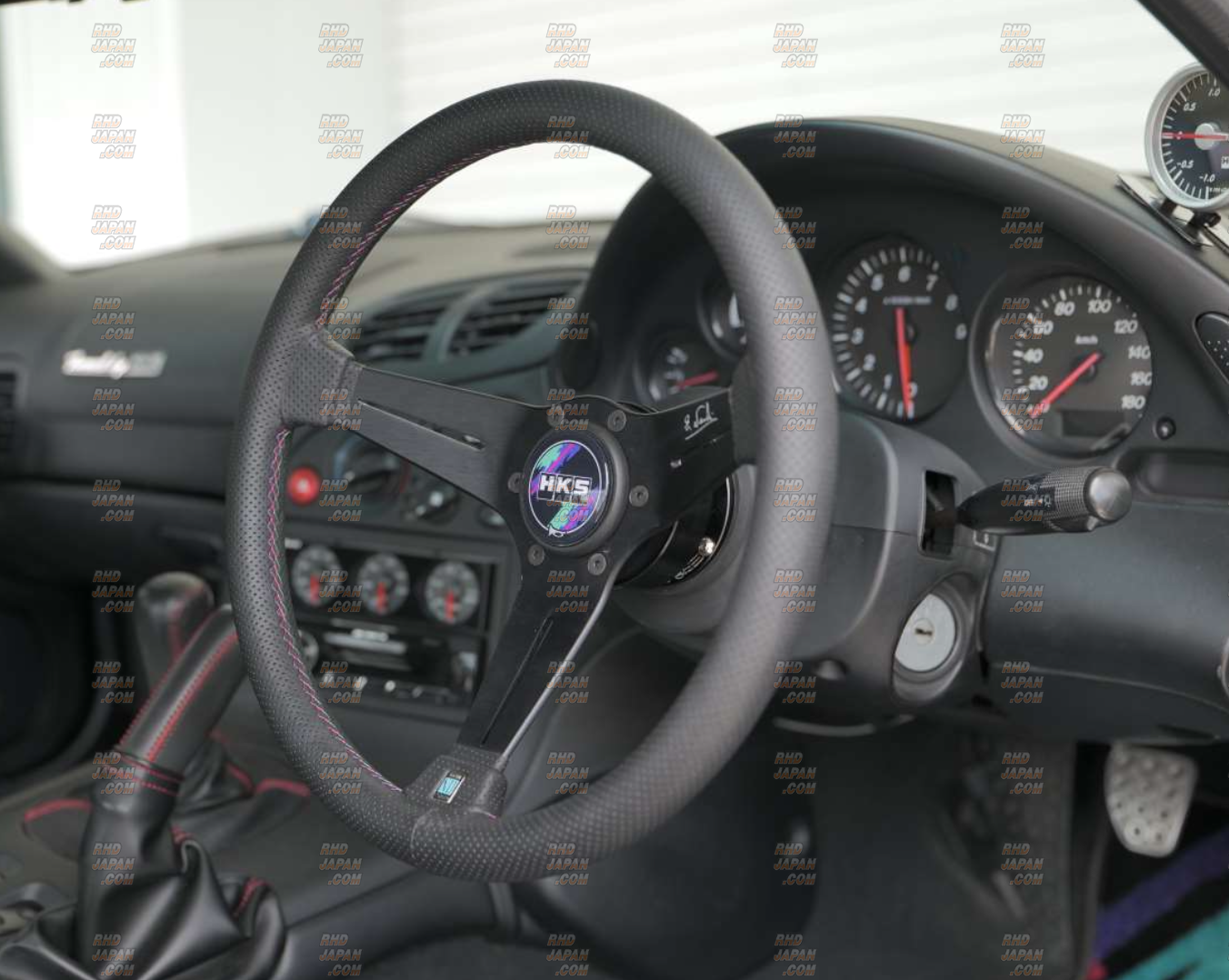 HKS X NARDI Collaboration Steering Wheel - 34Deep Limited